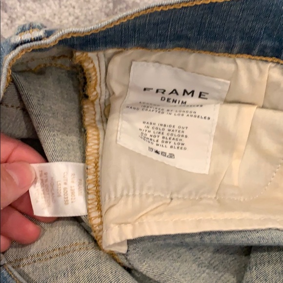 Great condition worn 1 frame jeans - Picture 5 of 6